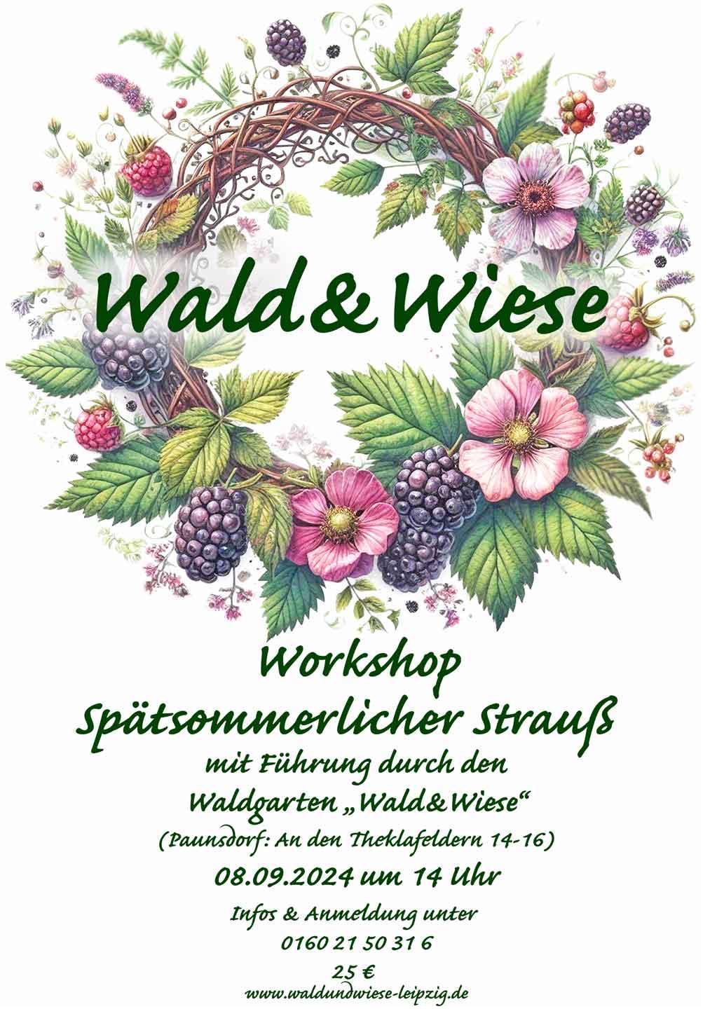 Wald und Wiese Sommerstrauss